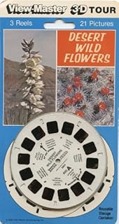Desert Wild Flowers - Classic ViewMaster 3Reel Set - 21 3D Images