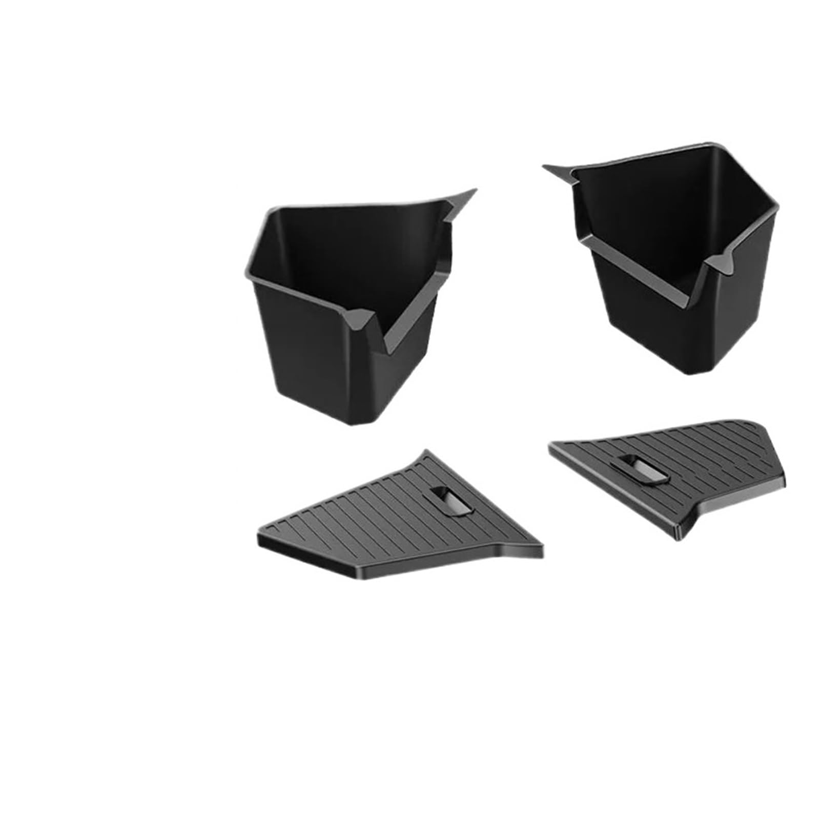 ESPYN For Tesla For Model For Y For Juniper Trunk Organizer Side Storage Box Boot Accessories Universal Interior Accessories(TYPE 4)