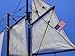 Hampton Nautical America Sailboat, 16