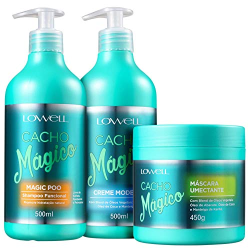 Kit Lowell Cacho Mágico Trio (3 Produtos)