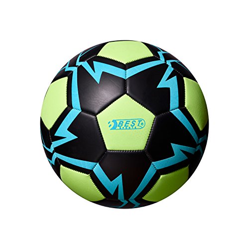 Best Sporting Fußball Glow In The Dark, Farbe:blau/grün