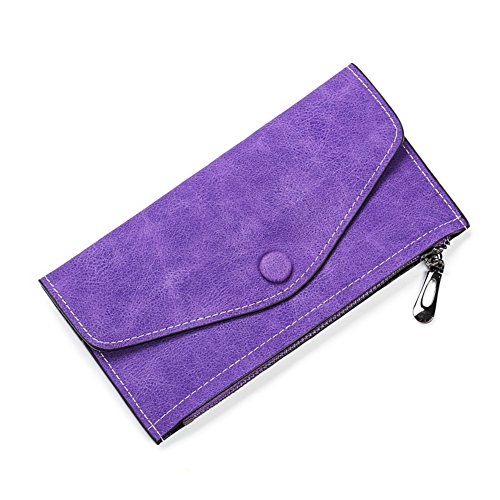 Sac à main long femme nubuck boucle agrafe argent style simple