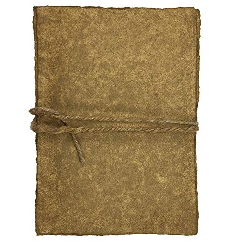 Habiller Vintage Antique Deckle Edge Loose Leaf Sheets for Writing Calligraphy, Printing, Scrapbook Crafts, Map, Certificate, Invitation (Pack of 50 Sheets) (HPDV-502-A4 (8.3 x 11.7)-50)