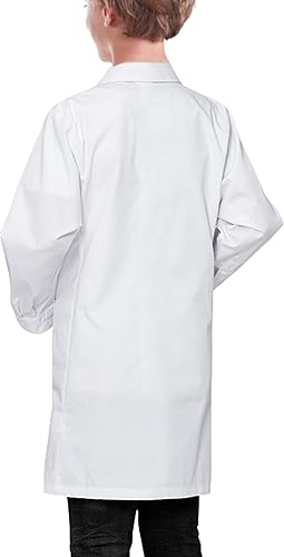 Miniatura 4 de VOGRYE Lab Coat for Kids Doctor's Lab Coat for Girls and Boys