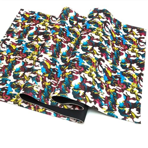 Tela Impermeable Neopreno Trajes de neopreno de goma con estampado de 2mm, tela de costura, bolsas de viaje impermeables, telas for mochila, equipo de buceo(45cm x 45cm)