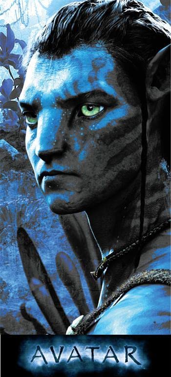 Genérico Avatar - Toalla de Playa 75x150 cm - Tacto Terciopelo - Licencia Oficial Película Avatar