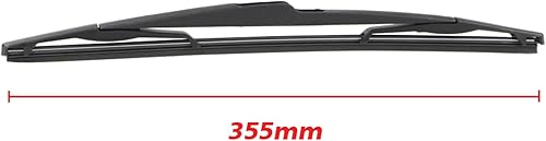 Miniatura 3 de Limpiaparabrisas para Opel Zafira B Hatchback 2000-2020, limpiaparabrisas trasero de 13.976 in, limpiaparabrisas trasero