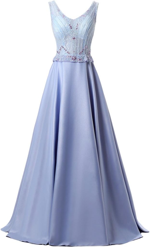 Gorgeous Bridal Top Design Glitzy Sequined Dress Fitted Long Evening Gown- US Size 16