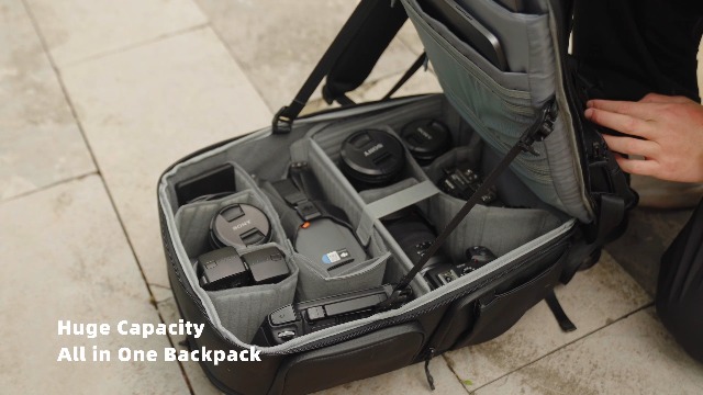 Sac à Dos pour Appareil Photo Sacoche étanche pour Appareil Photo