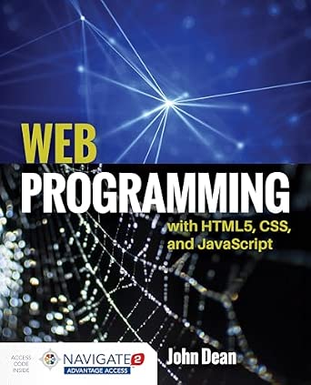 Web Programming With HTML5, CSS, And Javascript Pap/Psc Edition-Wow! eBook