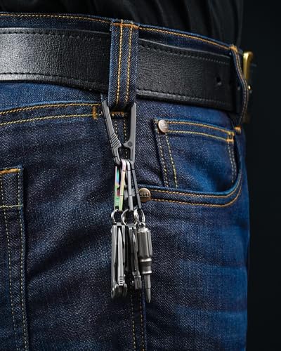 Tirettes de fermeture éclair en titane KeyUnity KA54 robustes pour bagages - 5