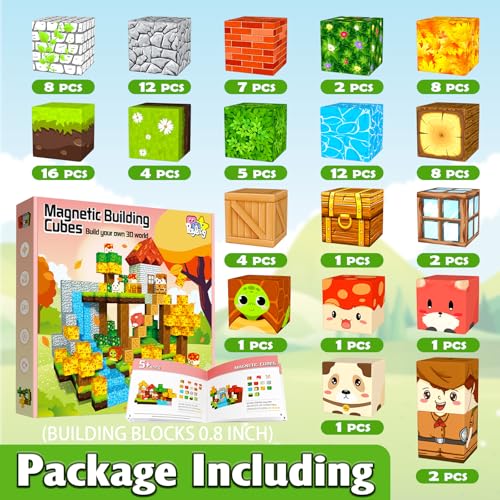 50% Off Payleeg Magnetic Blocks STEM Toys for Kids Ages 3+ - Image 3