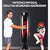Kids-Inflatable-Punching-Bag-Heavy-Freestanding-Kickboxing-Punching-Bags-for-Kids-Women-Portable-Indoor-Home-Child-and-Adult-Weighted-Boxing-Punching-Bag-for-Practicing-Karate-Taekwondo-MMA Kids Inflatable Punching Bag, Heavy Freestanding Kickboxing Punching Bags for Kids & Women, Portable Indoor Home Child and Adult Weighted Boxing Punching Bag for Practicing Karate, Taekwondo, MMA.