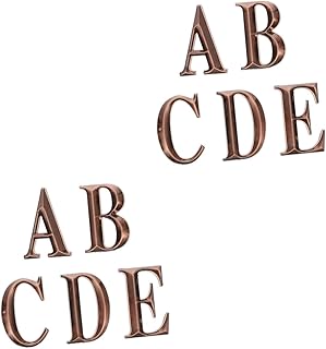 Housoutil Hotel Door Number Door Address Stickers 2pcs 1 Bag Self Adhesive Door Number Apartment Hotel House Door Number Sticker Mailbox Numbers Sticker