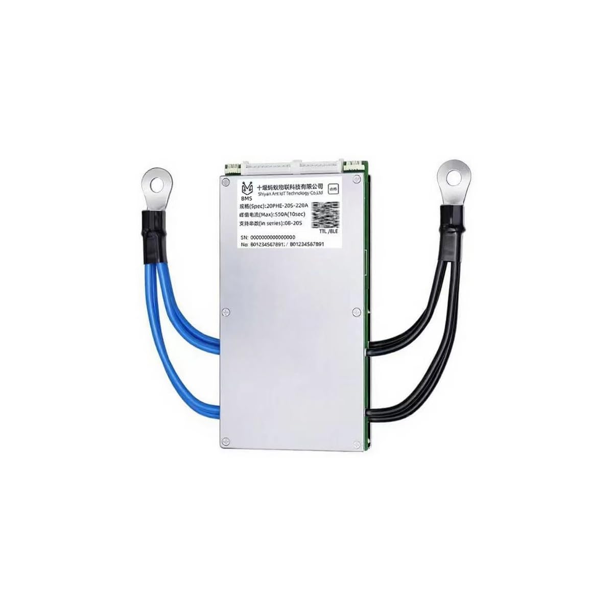 8-20S Smart BMS Lithium Battery Protection Board Li-ion Lifepo4 Lto Battery BT APP 24V 36V 48V 60V Continuous 220A Peak 550A 8s 19s 10s 11s 12s 13s 14s 15s 16s 17s 18s 19s 20s