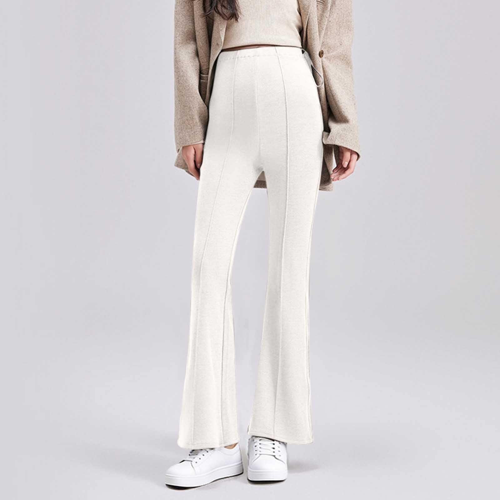 Spodnie ciążowe rozkloszowane legginsy damskie rozciągliwe spodnie do jogi ciążowe wsparcie brzucha spodnie bootcut regulowane legginsy ciążowe z wysokim stanem na co dzień sukienka do pracy rajstopy