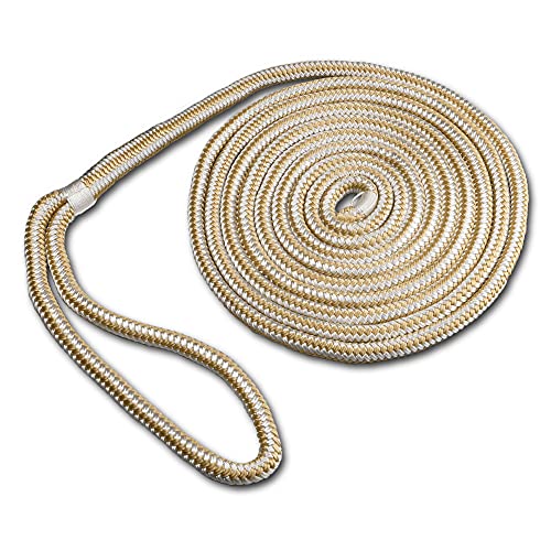 Image of Double Braided Nylon Dock Line, Exceptional Nylon Rigging Line, Highly Dock line and Oil Resistance