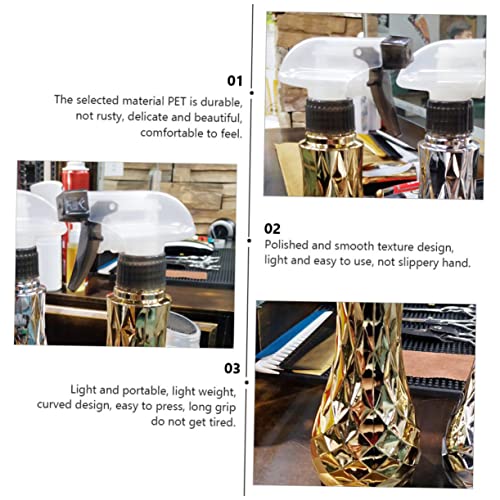 Beaupretty 6 Peças Garrafa De Spray Borrifador Borrifador Pulverizador De Jardim Pulverizador De Águ