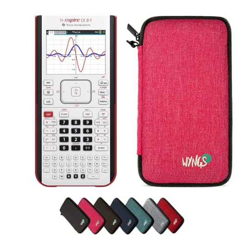 CALCUSO Paquete Básico Rosa con Calculadora TI Nspire CX II T