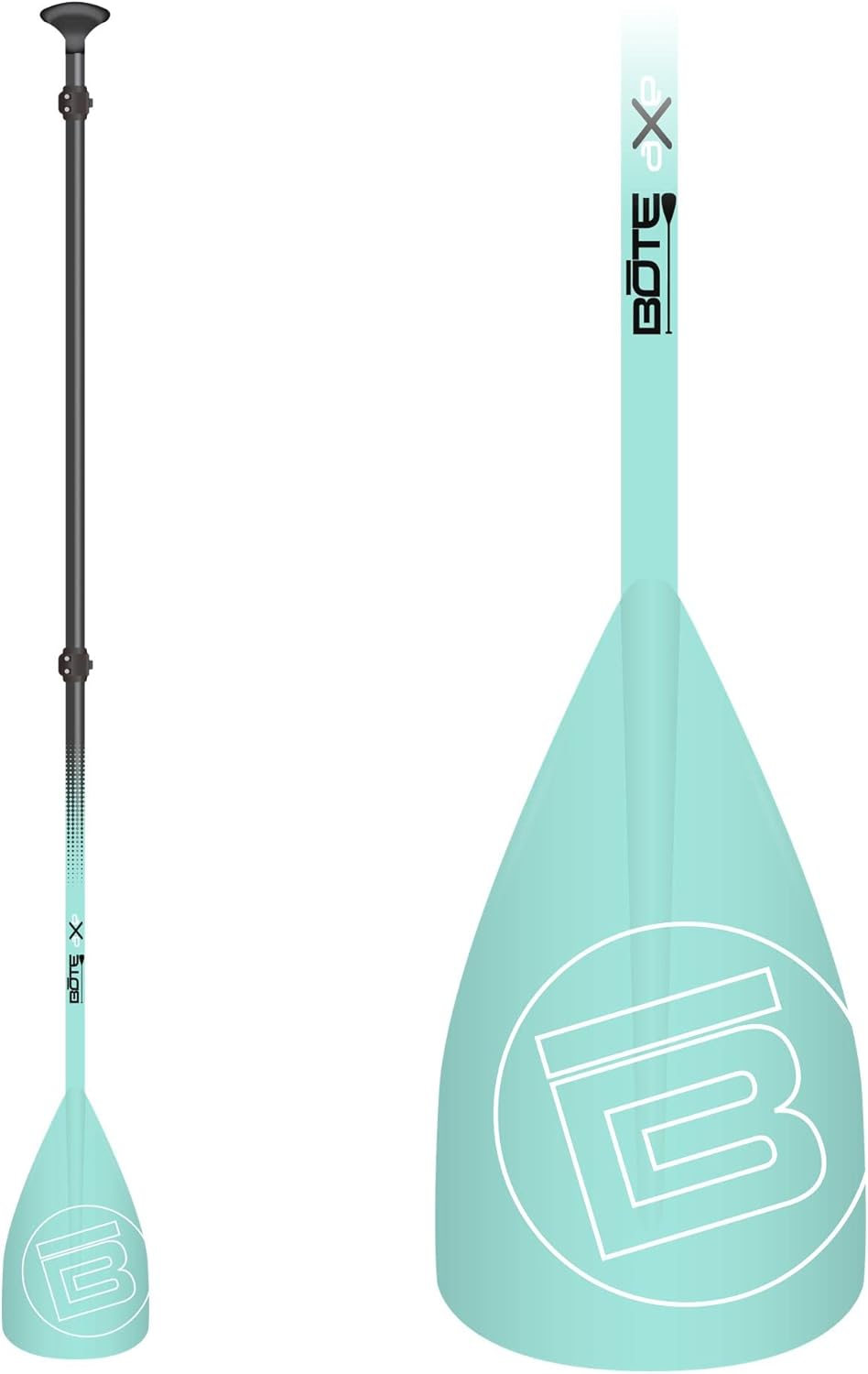 BOTE Universal 3 Piece Adjustable SUP Carbon Fiber Paddle Convex Blade ABS Edge Stand Up Paddle Board Fishing Kayaking Packable Family Travel Friendly BOTE Universal 3 Piece Adjustable SUP Carbon Fiber Paddle Convex Blade ABS Edge Stand Up Paddle Board Fishing Kayaking Packable Family Travel Friendly