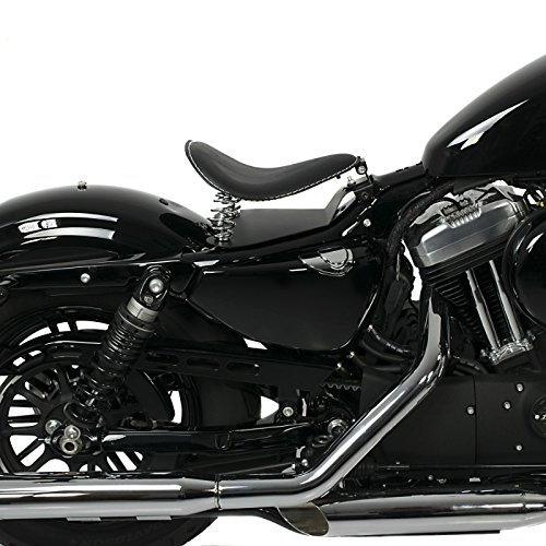 Asiento Solo de muelles SG5 Negro Yamaha XV 1100 Virago, XV 1600 A Wild Star, XV 1700 Road Star Warrior, XV 1900 Midnight Star, XV 750 Virago, XV 950/ R/Racer