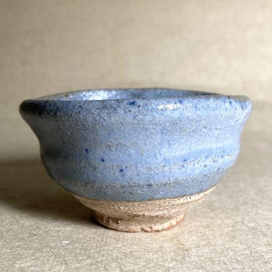 青斑唐津沓形ぐい呑 唐津焼 ぐい呑 焼き物 陶器 酒器 陶芸 Amazon.co.jp: 青斑唐津沓形ぐい呑 唐津焼 ぐい呑 焼き物 陶器