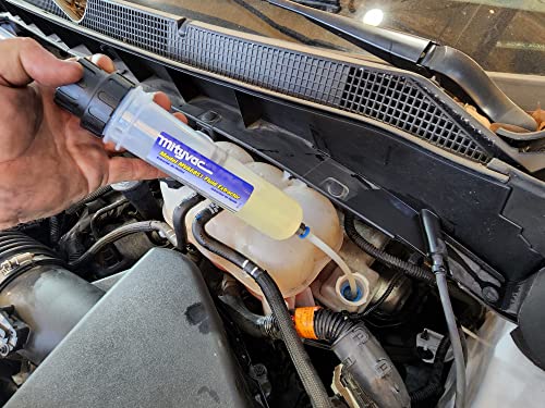 Mityvac Mva6851 Fluid Extractor, Syringe Action To Extract And Dispense Fluids Into Or Out Of Small Reservoirs Including Master Cylinder, Transaxles And Power Steering And Coolant Reservoirs #TOP6