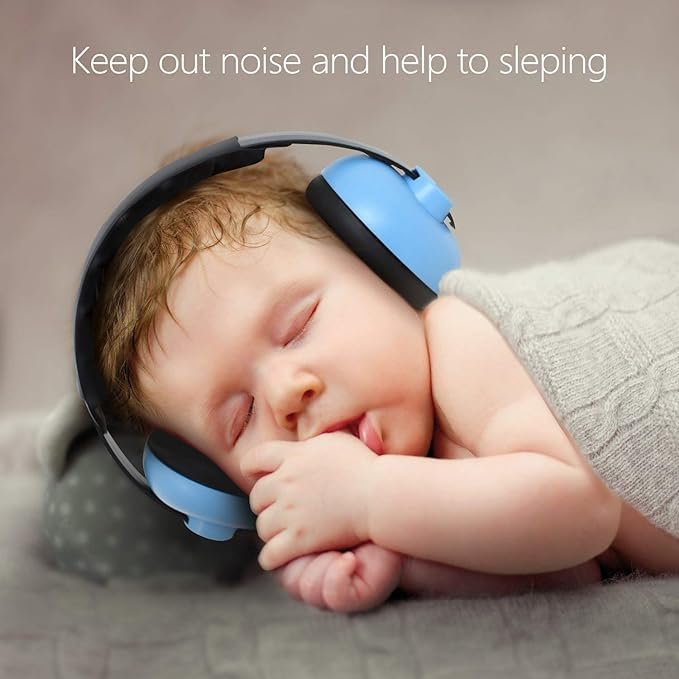 Eksha Children Ear Protection Noise Cancelling Headphones for Children (Blue) 2