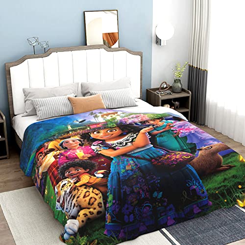 Anime Blanket Ultra Soft Flannel Throw Blankets For Kids Girls Boys Adults All Season 50"X40" #TOP4
