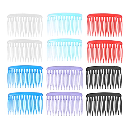 Peines Plásticos 12 Piezas Twist para Cabello Fino miniatura 1
