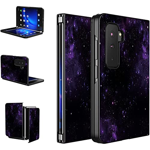 BWEGRHE Funda para Microsoft Surface Duo 2 de 2ª generación 2021 diseñada para Microsoft Surface Duo 2, de piel sintética, color morado