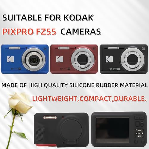 Funda de silicona para cámara Kodak PIXPRO FZ55 miniatura 2