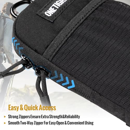 ONETIGRIS Cell Phone Pouch, Molle Holster Holder for Men Belt, for iPhone 17 Pro Max/Air/17/16/15/14 /13/12/11/X/XR/XS/8 Plus/7/6, for Galaxy S25 Ultra/s25/S24 /S23/S22/S21 by ONETIGRIS - Image 7