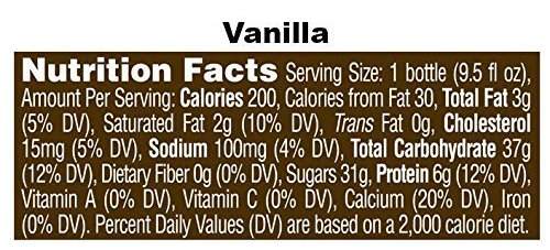 Starbucks Frappuccino, Vanilla, Glass Bottles, 9.5 Fl Oz (15 Count)