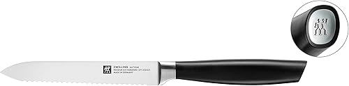 Zwilling All Star - Cuchillo multiusos alemán afilado de 5 pulgadas, cuchillo de tomate, fabricado en una fábrica alemana propiedad de la empresa disponible en Yaxa Peru