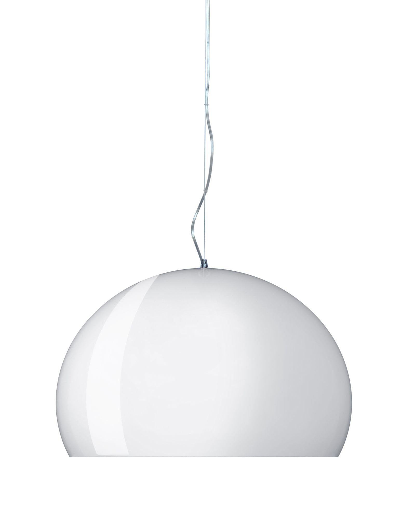 Kartell FL/Y, Lámpara Colgante, Blanco, Ø52 cm