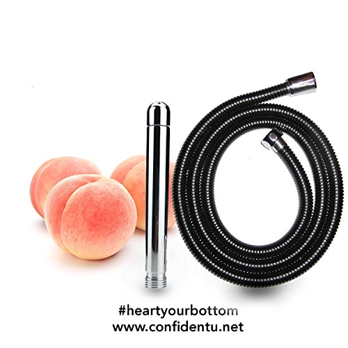 Kit de ducha para limpieza anal y vaginal de ConfidentU 6