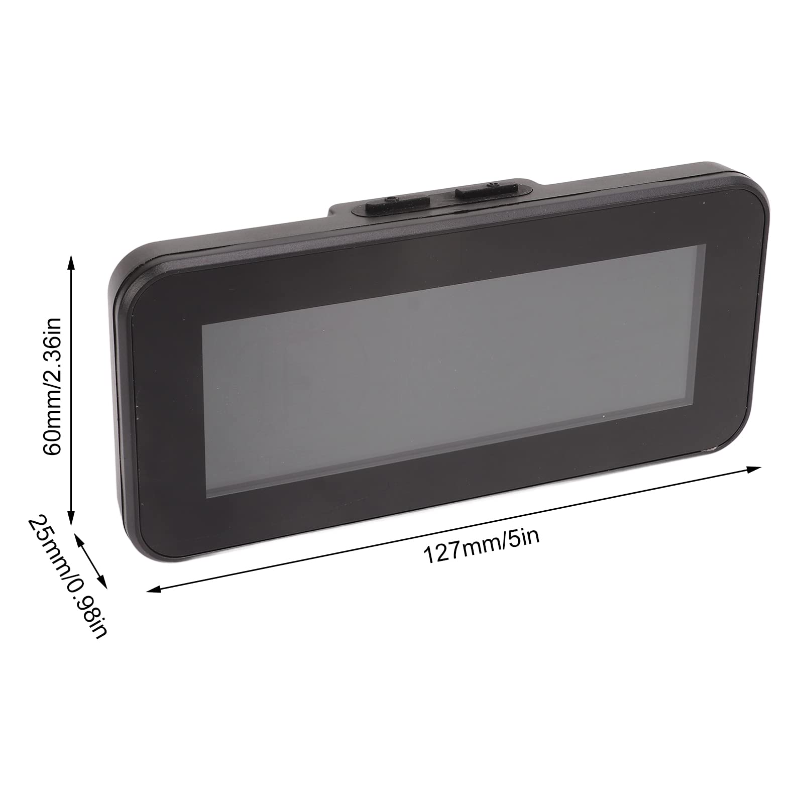 Sistema de control de presión de neumáticos ABS, medidor de gradiente resistente a altas temperaturas, pantalla HUD GPS con 2 sensores TPMS externos para motocicleta