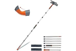Professional Window Squeegee Cleaner: Effortless Window Cleaning with Telescopic Pole