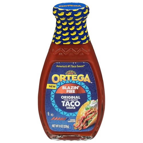 Ortega Blazin’ Fire Hot Taco Sauce, 8 Ounce