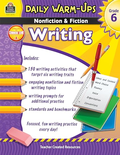 Daily Warm-Ups: Nonfiction & Fiction Writing Grd 6: Nonfiction & Fiction Writing Grd 6
