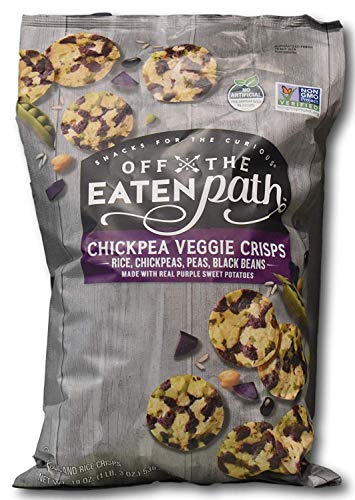 Off The Eaten Path Chickpea Veggie Crisps with Rice, Chickpeas, Black Beans