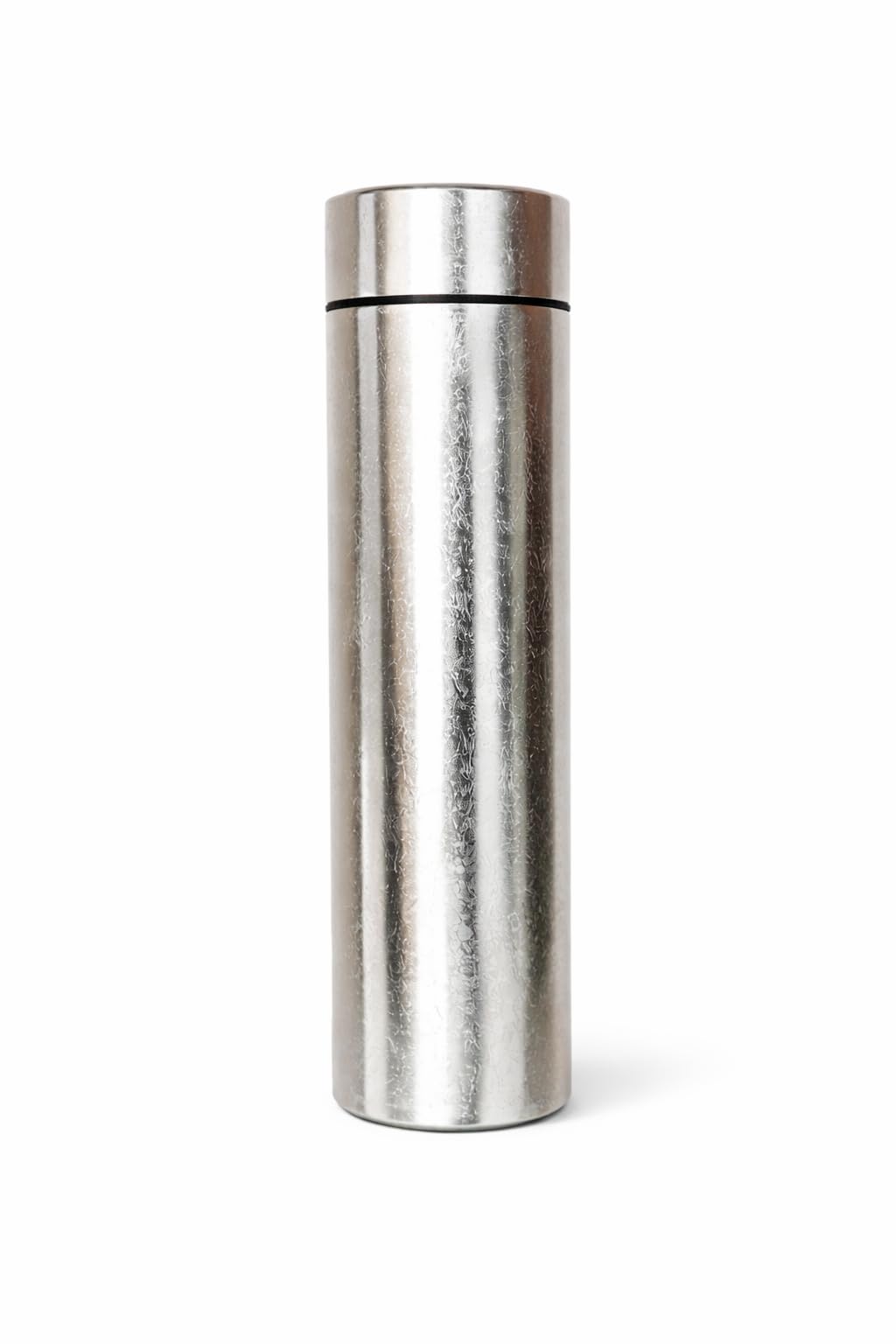 Titanium Trinkflasche 450 ml – Leicht, Robust, BPA-frei – Thermo Flasche für Outdoor, Reisen & Büro (Silber)
