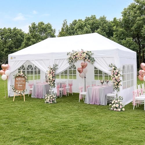 CROWN SHADES 10x20 Commercial Pop Up Canopy