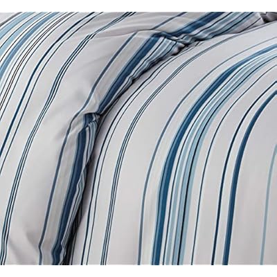 Coastal Stripes Collection - Premium Quality, Soft, Wrinkle, Fade, & Stain Resistant, Easy Care, Oversized Duvet Cover… 51eH9+TOpfL. SS400