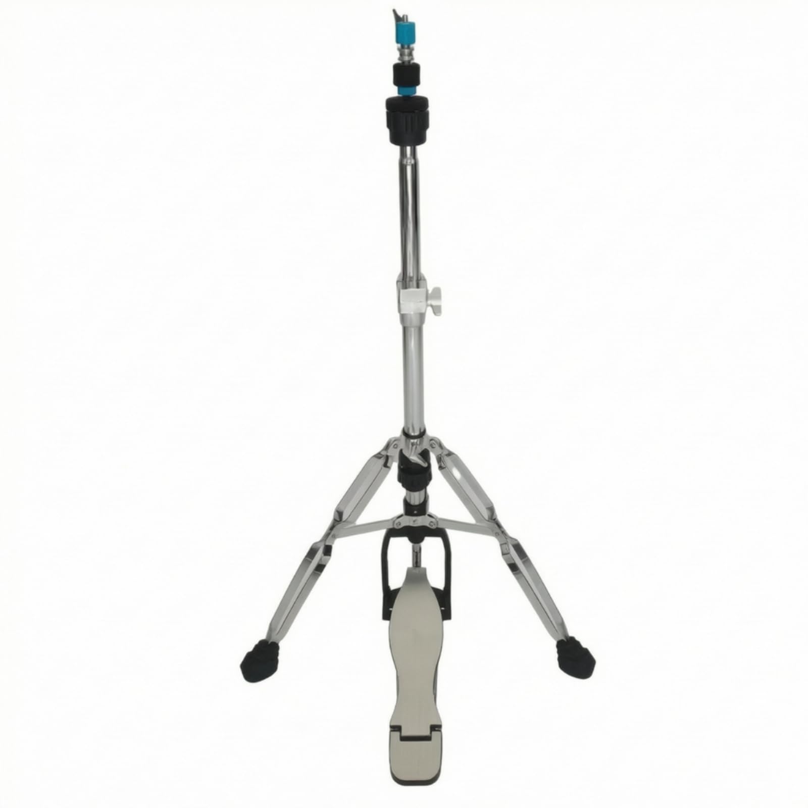 predolo Asta Hiasta per Piatti con Pedale Robusto Asta Piatto a pedaleHat Professionale Stativo per Batteristi, Concerti, Sala Prove, Diametro Tubo 28 Mm