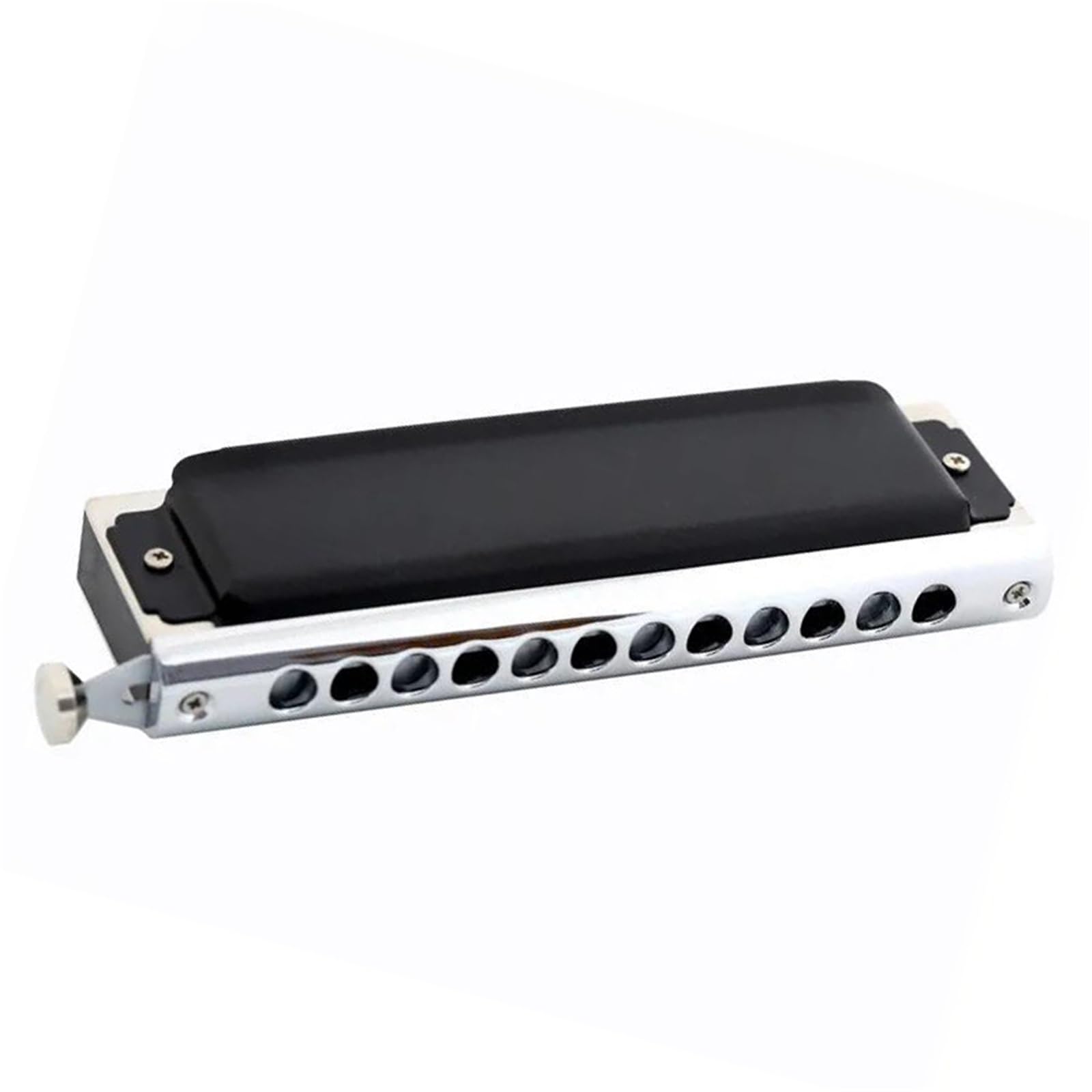 Harmonica Blues Harmonica Chromatique 12 Trous 48 Tons Clé De C | Harmonica chromatique 12 trous 48 tons clé de C pour joueur professionnel débutant