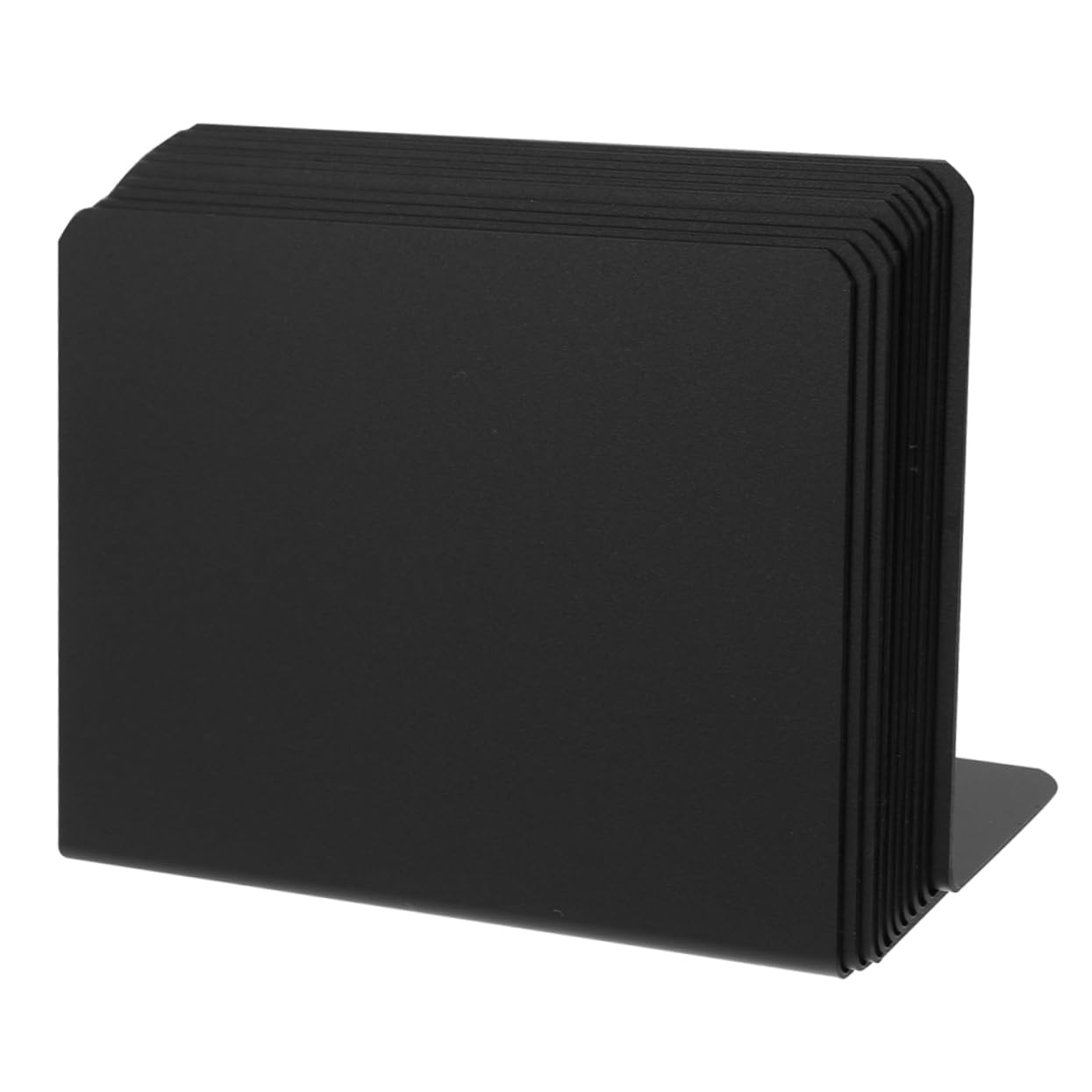 ARTIBETTER Elegant Metal Texture Mini Chalkboard Tabletop Sign Erasable Reusable Signs for Cafes Restaurants 12pcs Set