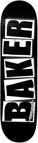 Miniatura 3 de Baker Brand Logo Deck ROJOWHT 7.56"