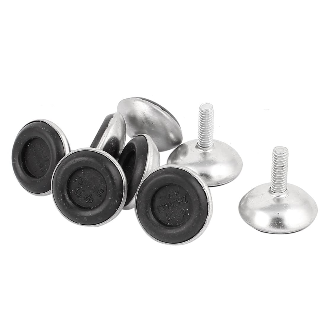 Adjustable Screw On Furniture Glide Leveling Feet 6 x 20 x 28mm 8 Pcs id 970 b03 60c